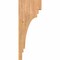 Ekena Millwork Pescadero Smooth Corbel, Western Red Cedar, 3 1/2"W x 10"D x 26"H COR04X10X26PEC00SWR - alternate 3